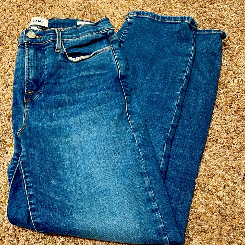 FRAME denim Le High Straight leg fit jean pants